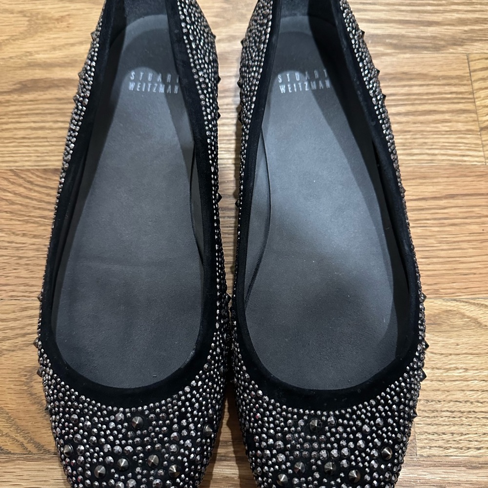 ▪️◾️Studded STUART WEITZMAN flats ◾️▪️